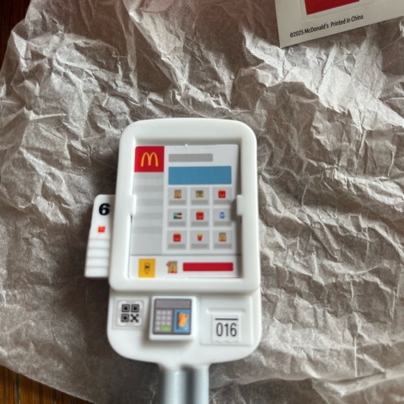 Interactive Menu Lil McDonald’s Happy Meal Toy 2025 Mini Series From McDonald’s - Picture 2 of 5